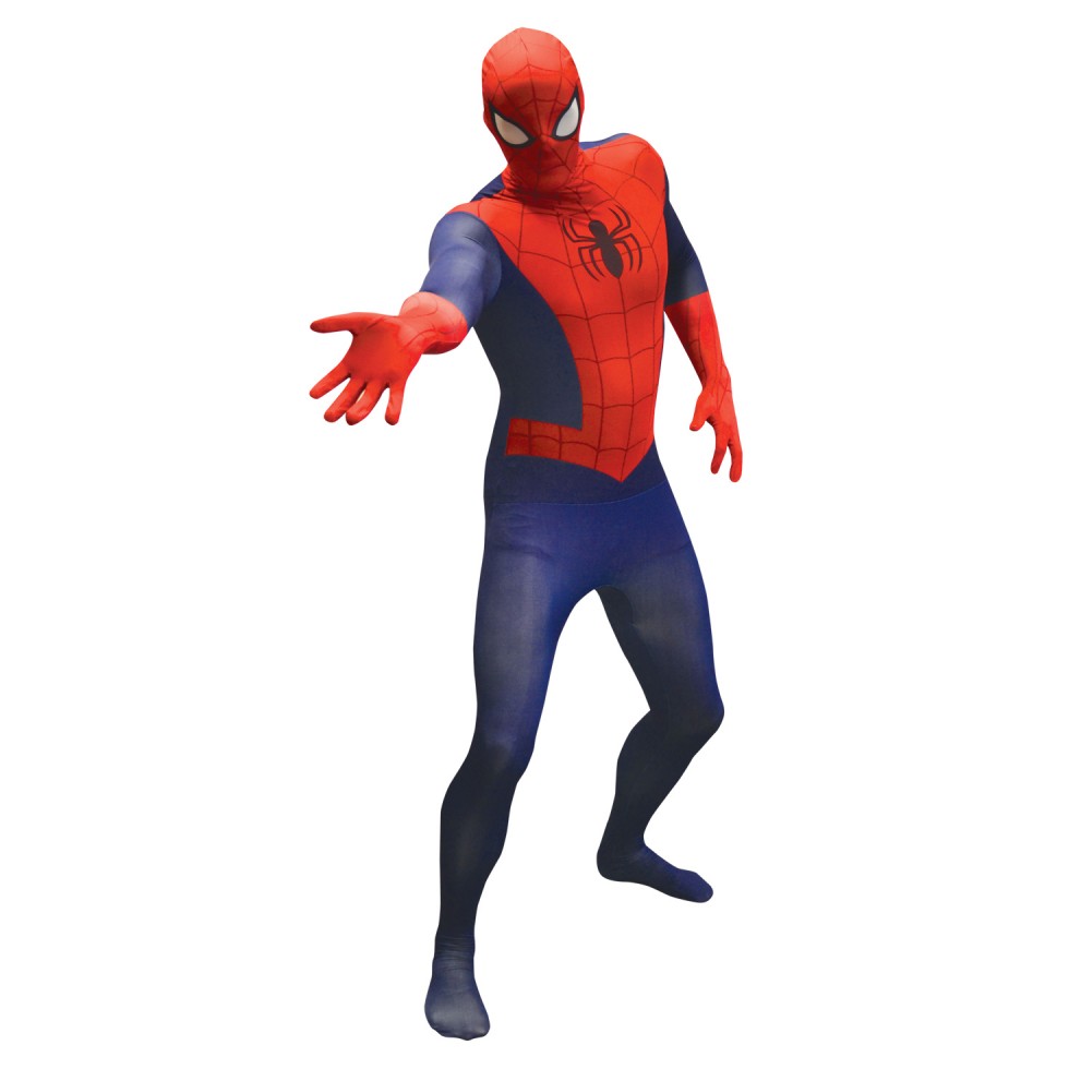 morph karneval spiderman kostyme