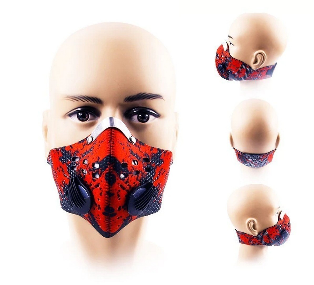 Ansiktsmaske fra neopren