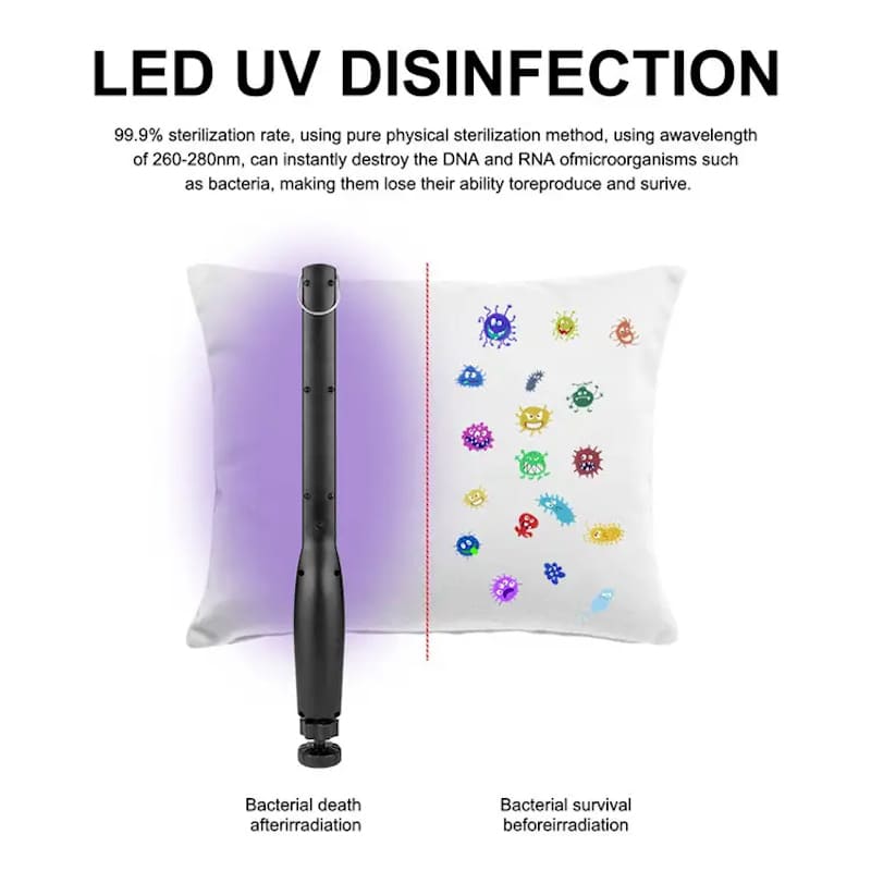 Bærbar UV-steriliseringslampe
