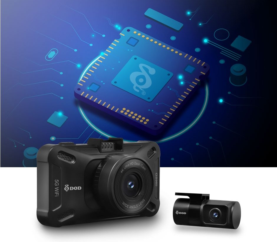 beste dash-kamera for bil dod gs980d
