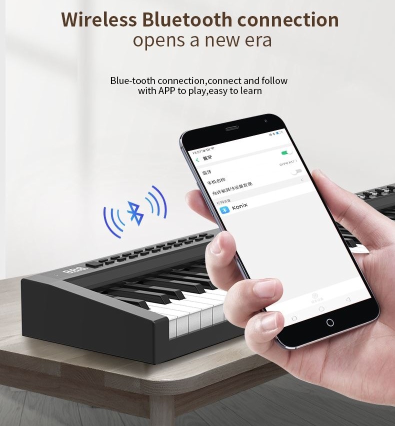 digital piano bluetooth smarttelefon
