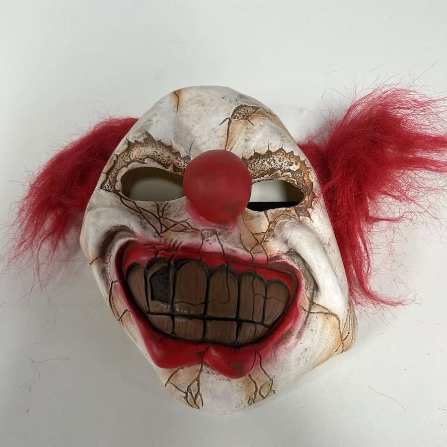 Ansiktsmaske for voksne Pennywise the Clown