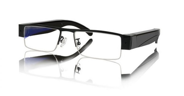 spionbriller med Full HD-kamera