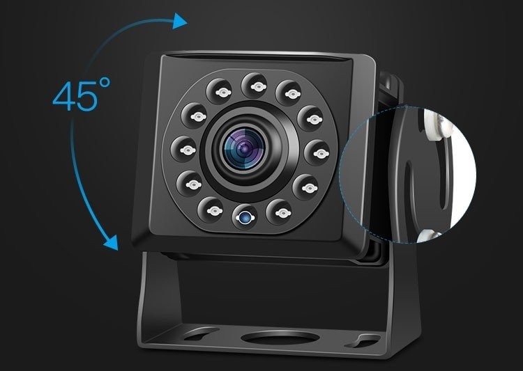 HD -kamera for rygging med ir nattesyn