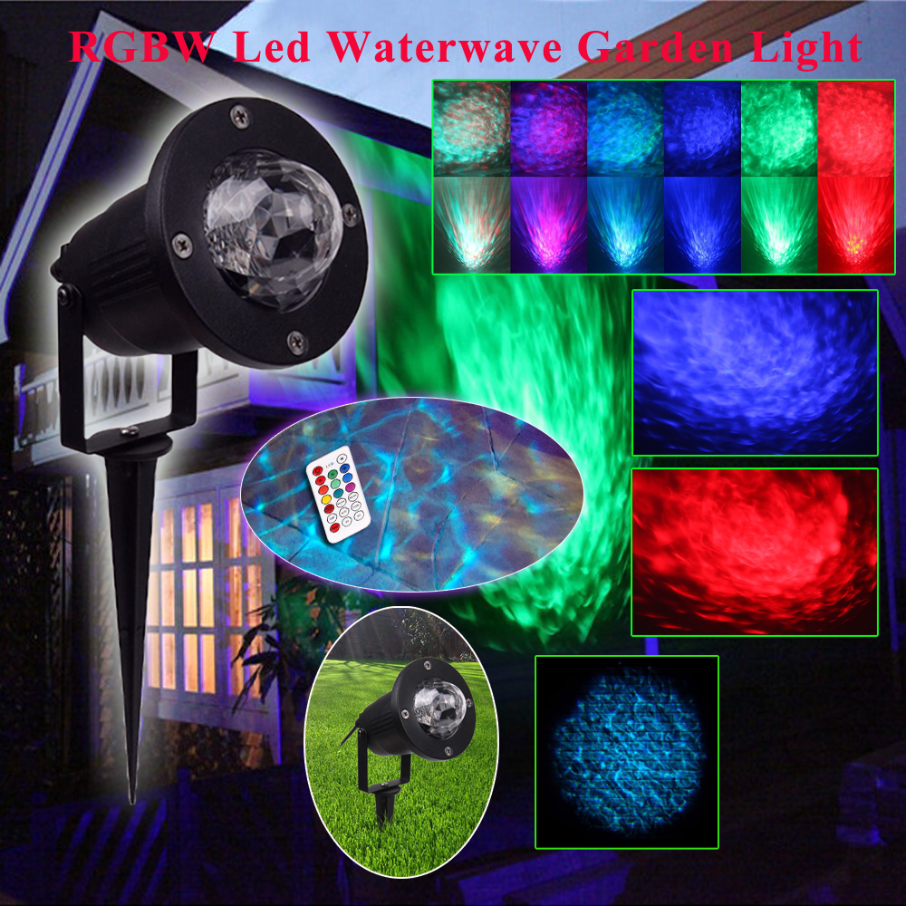 Utendørs projeksjon - Wave projektor waterwave - IP68 beskyttelse
