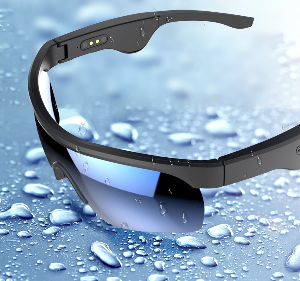 briller for sportslyd vanntette solbriller bluetooth audio