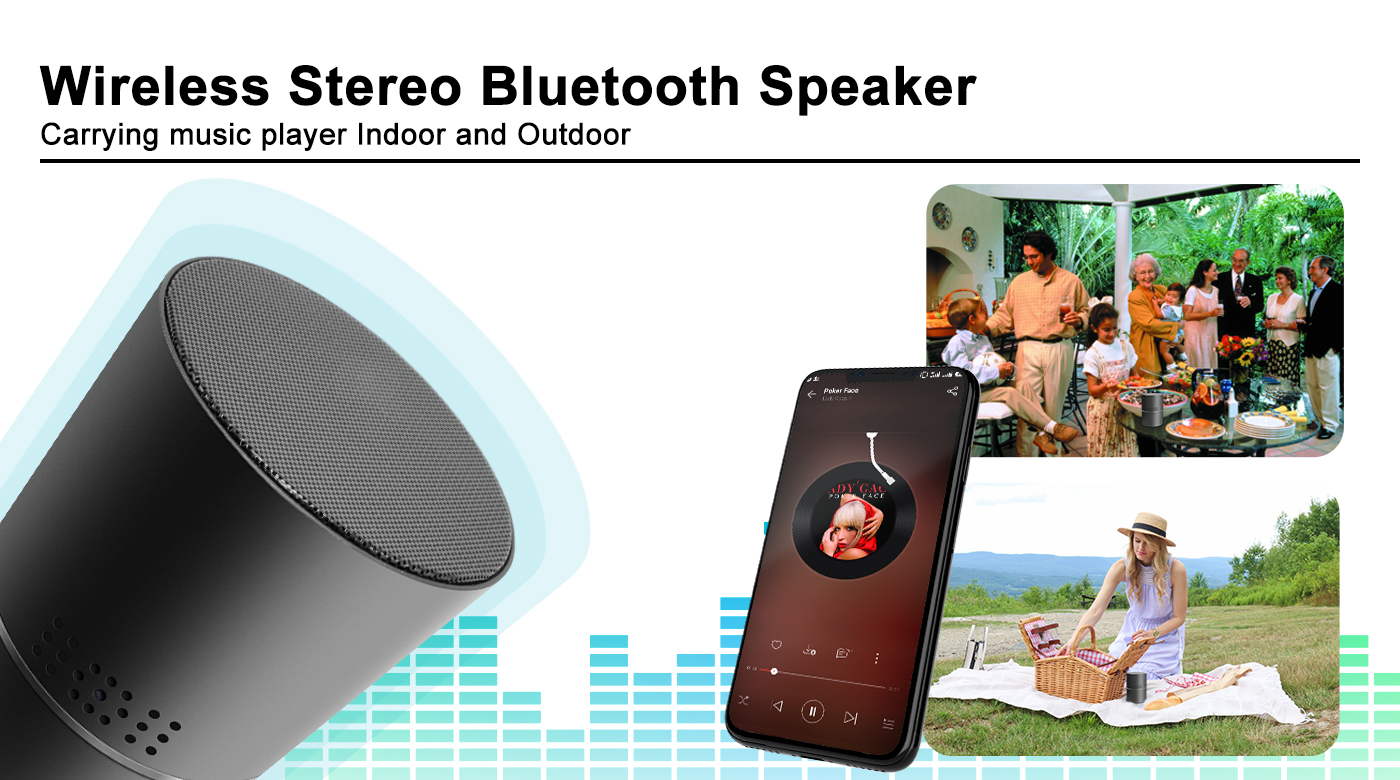Bluetooth-høyttaler med kamera