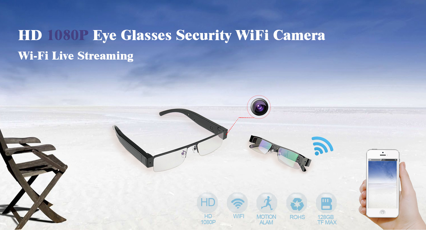 briller med wifi-kamera