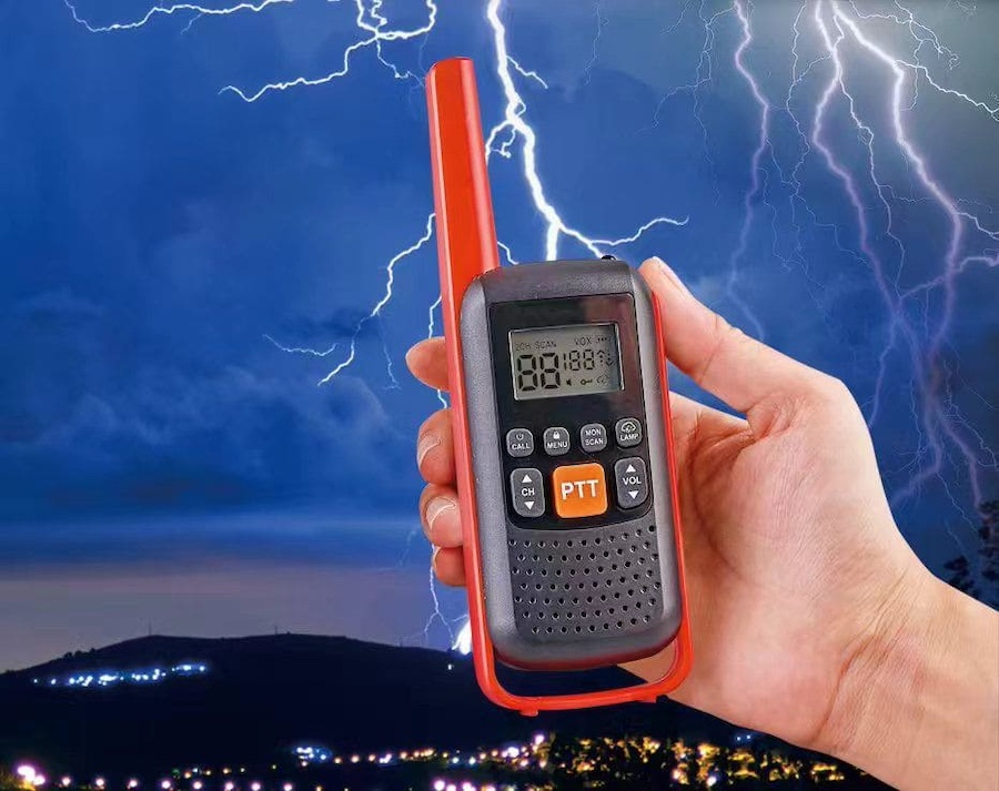toveis radioer med 22 walkie talkie-kanaler