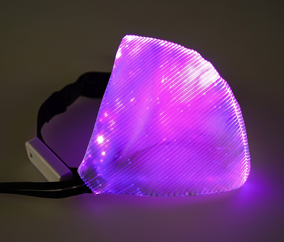 LED-maske fiolett