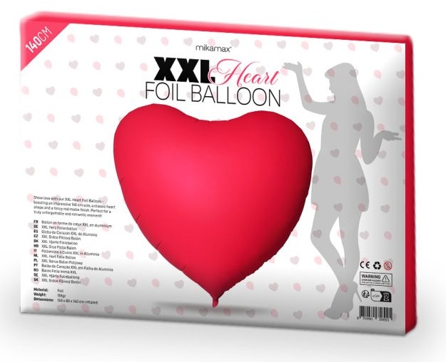 xxl hjerte Valentines gave til en kvinne, kjæreste, kjæreste