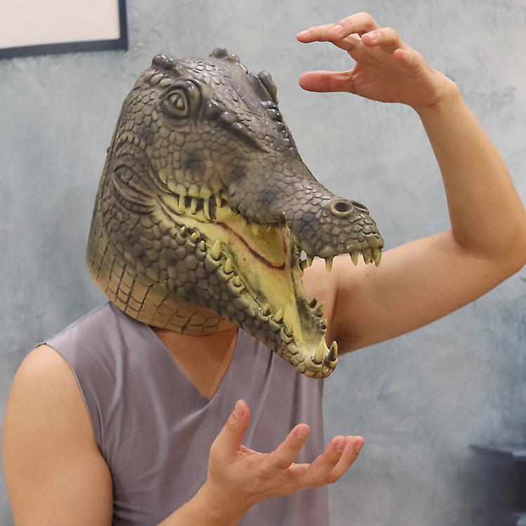Alligator krokodille ansiktsmaske