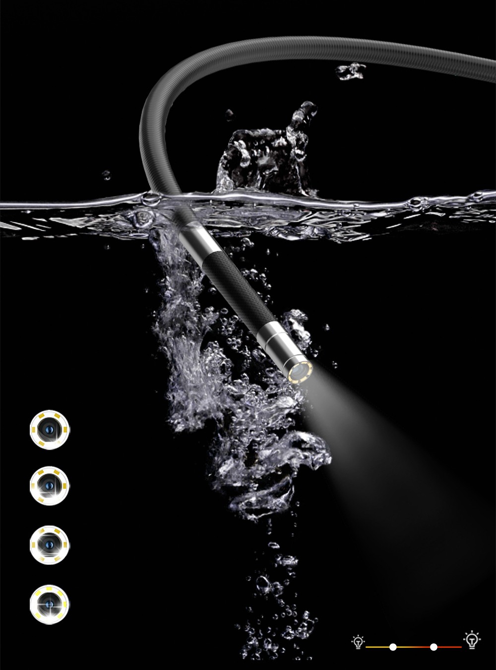 vanntett boreskoplinse - endoskopinspeksjonskamera