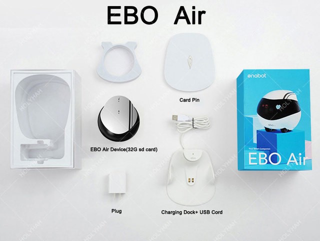 ebo air tilbehør innhold