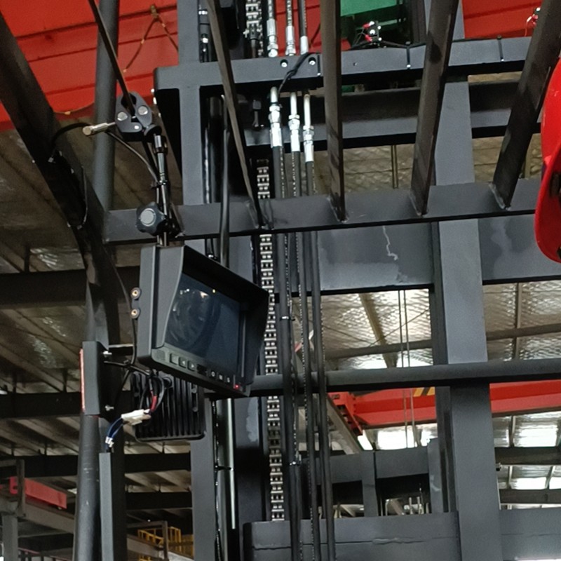 monitor med laserkamera høyløftbil