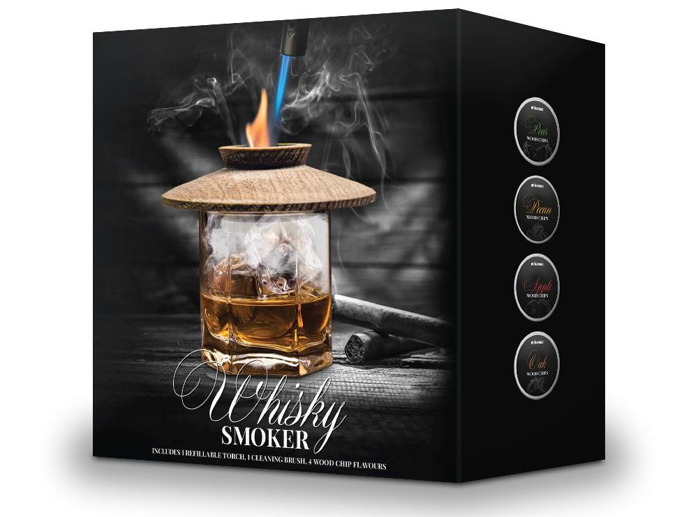 whisky røyker bourbon kit for røkt whisky drink