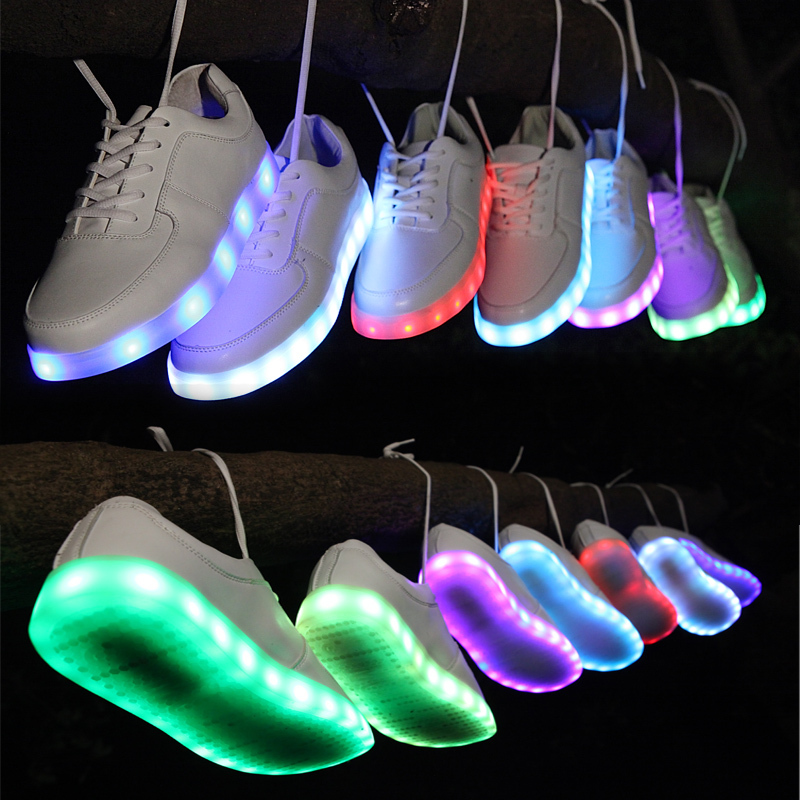 LED-skinnende støvler