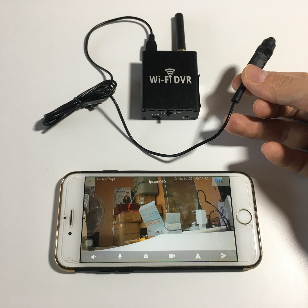 wifi pinhole ip kamera mikro mini linse