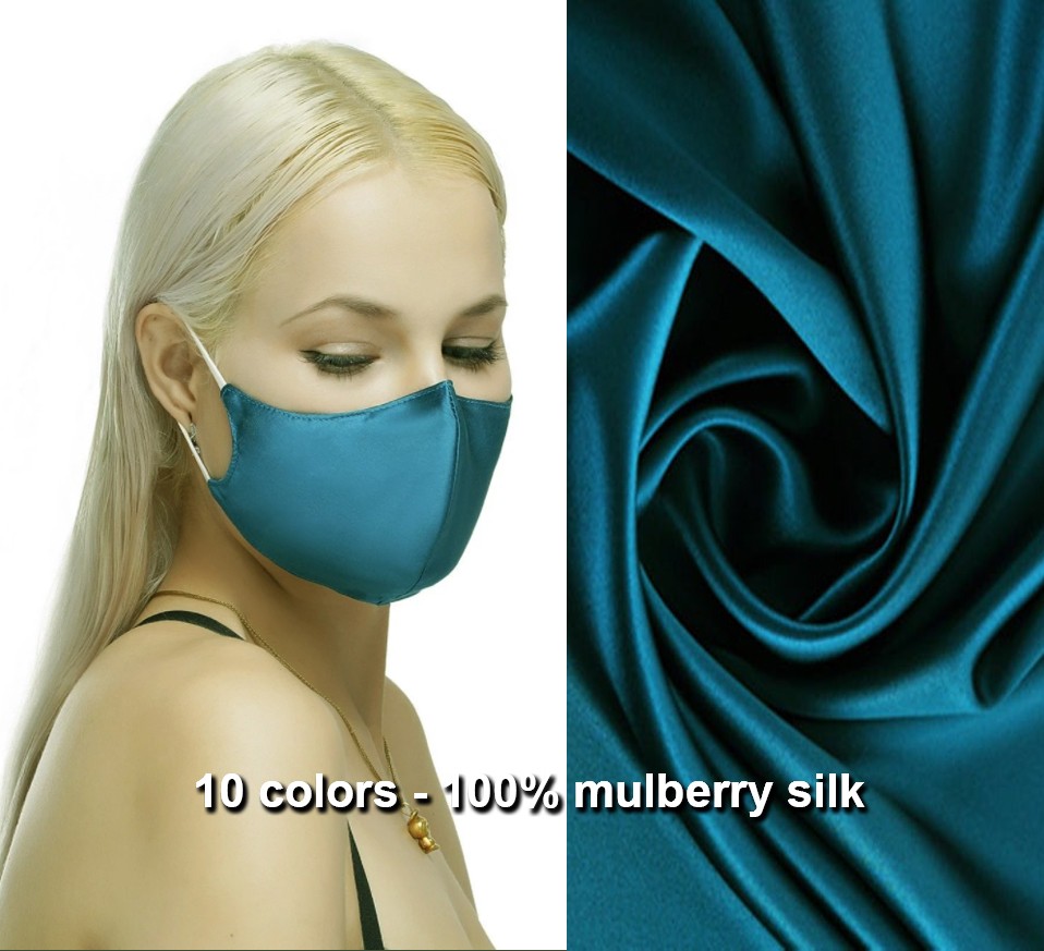 luksuriøse beskyttende silke masker