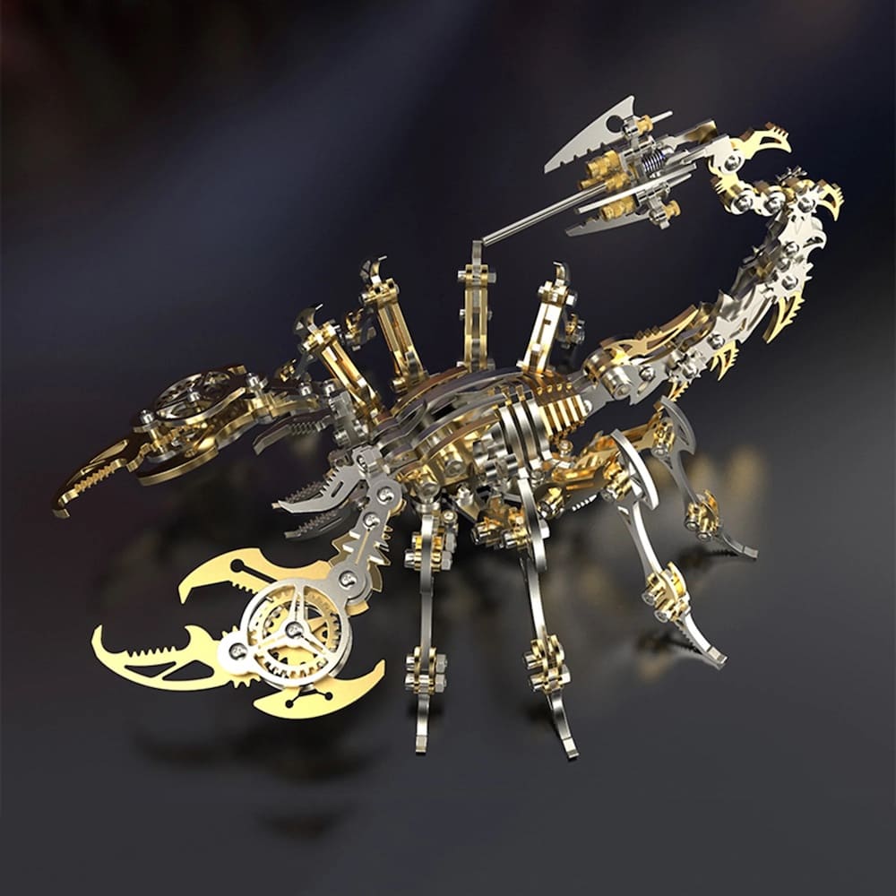 3D puslespill kopi av en skorpion