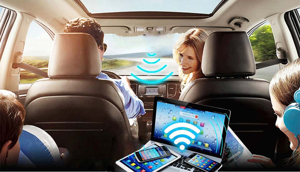 Wifi hotspot bilkamera i kjøretøyet profio x7