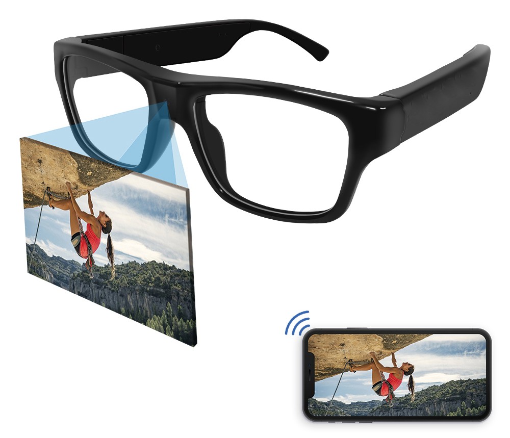briller med HD-kamera