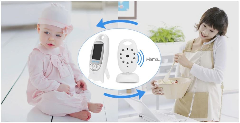 kamera med skjerm for babyovervåking