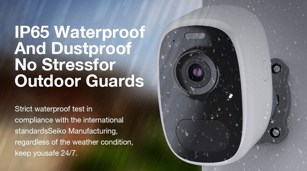 vanntett ip-kamera for hjemmebruk