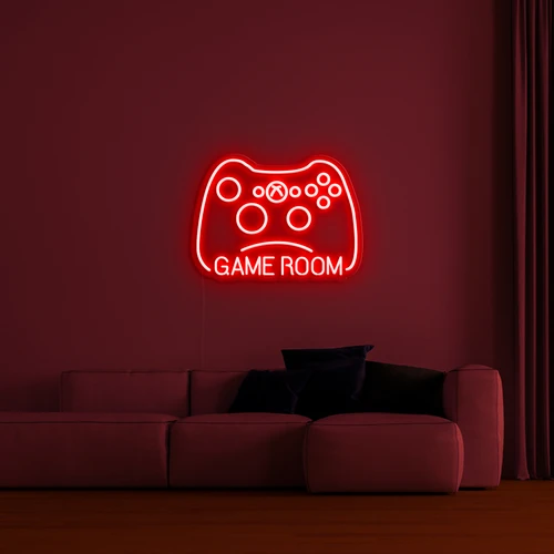 3D-logo på veggen - GAMER