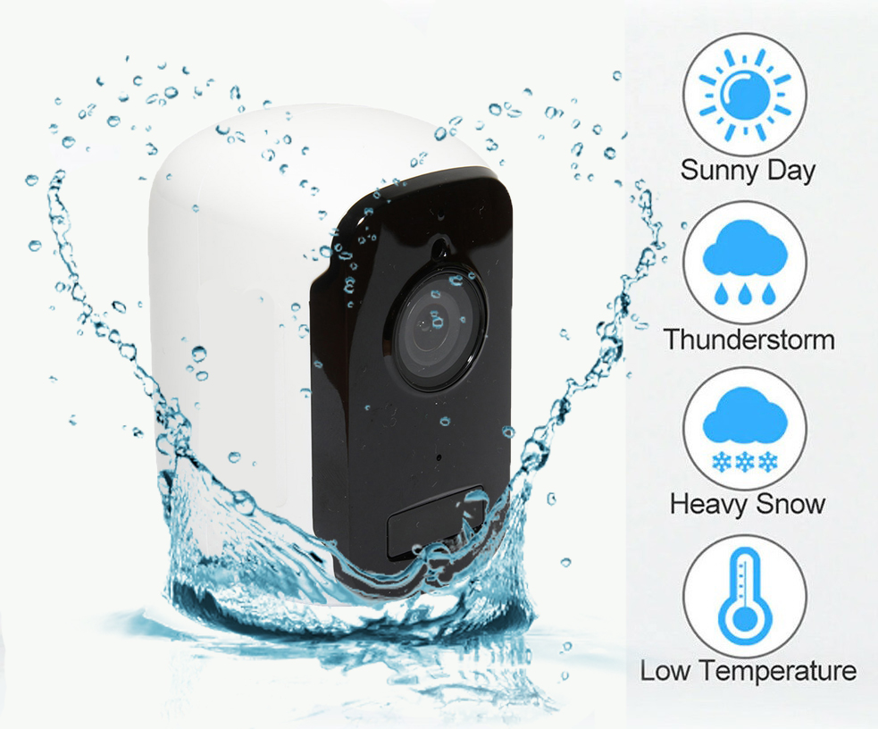 vanntett sikkerhetskamera wifi