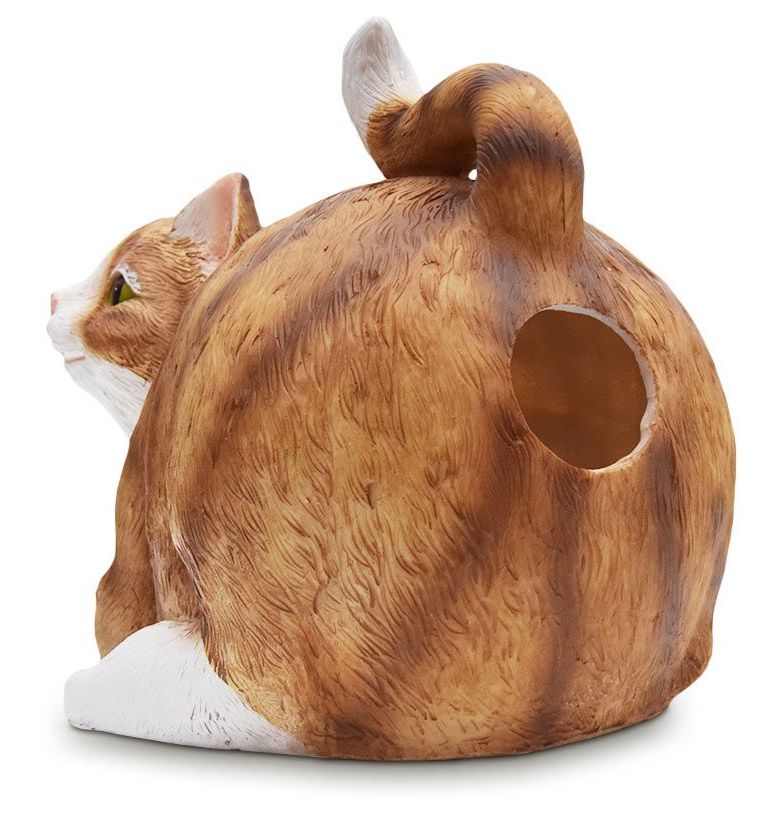 serviettholder i form av en katt