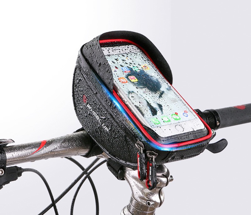 vanntett mobiltelefonveske for sykkel