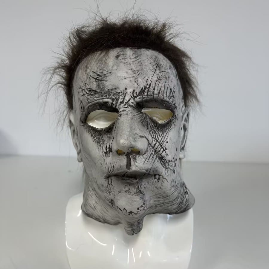 Skremmende Halloween-maske for gutter (barn) eller voksne Michael Myers