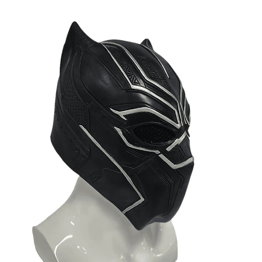 Black Panther svart karnevalsmaske