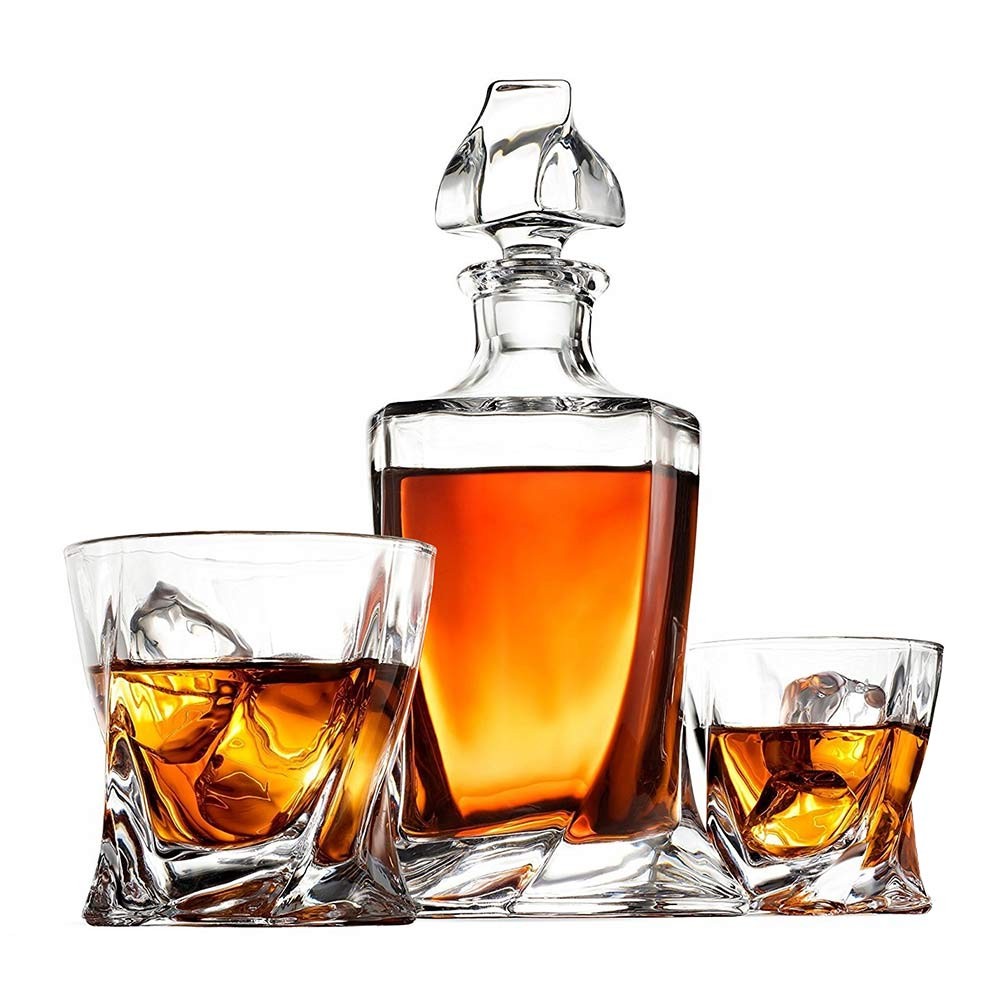 luksus drikkesett whisky rum bourbon scotch