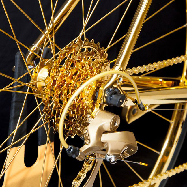 Gull konstrukcia sykkel