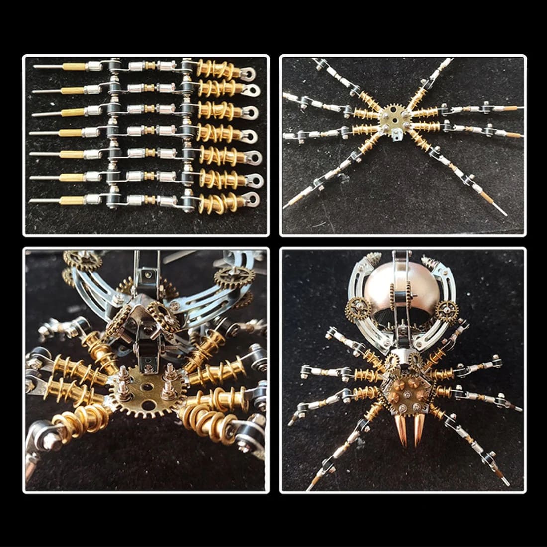 3D metall puslespill edderkopp