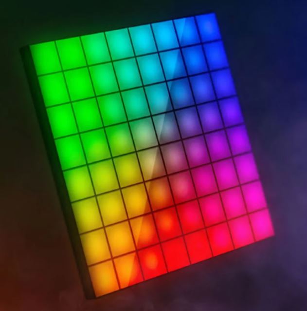 blinkende firkanter programmerbar firkant