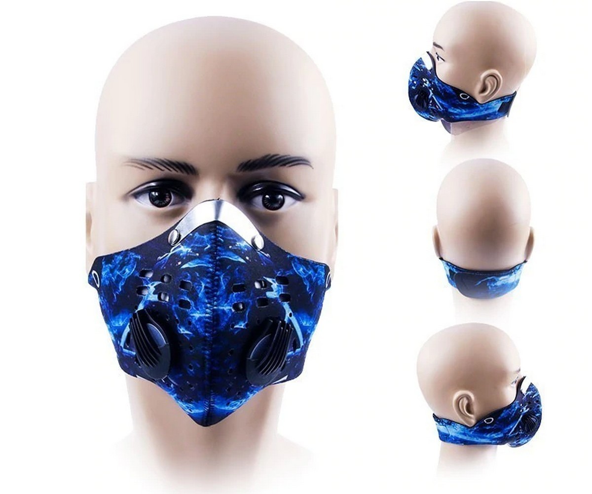 3D ansiktsmaske åndedrettsvern