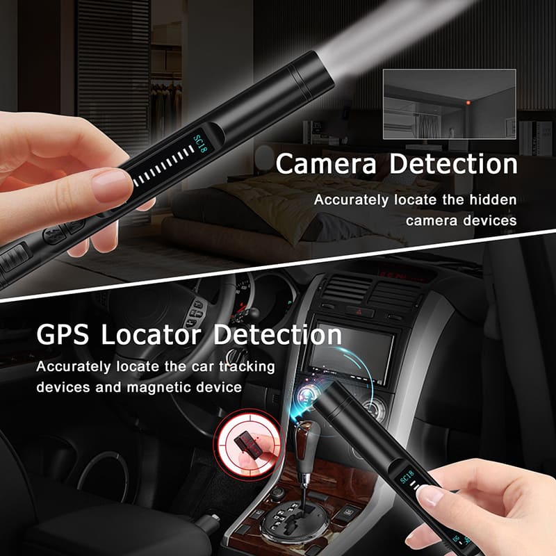 kameradetektor - antispionenhetsdetektorer