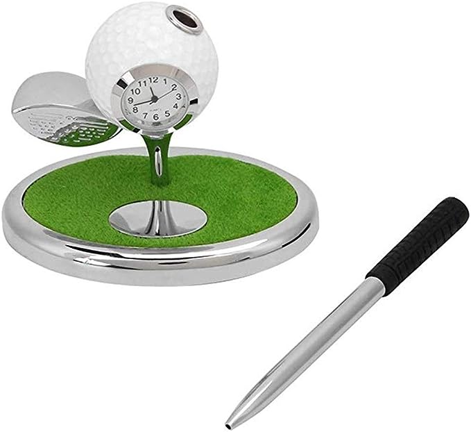 Golfpenn (ball med pinne) med funksjonell klokke